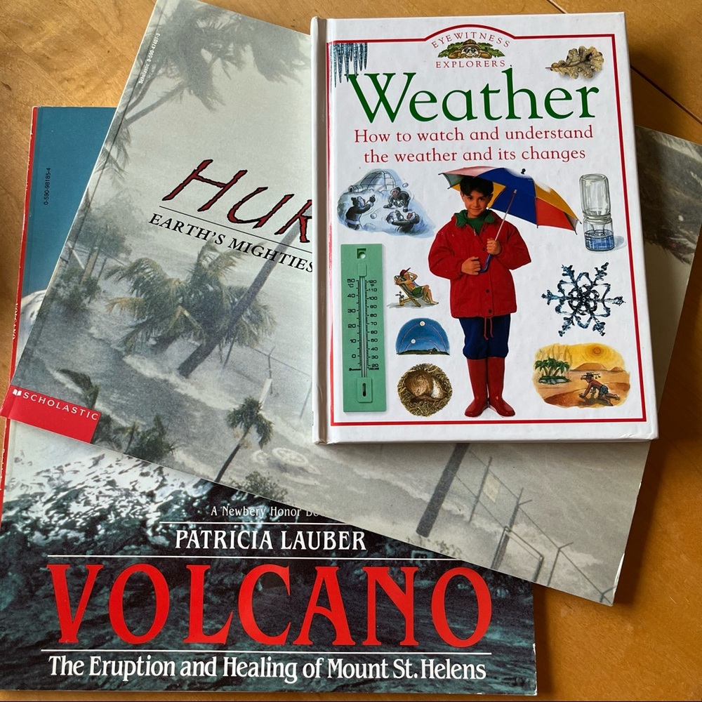 Batch of Weather Related Learning Books